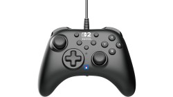 Hori Nintendo Switch 2 Horipad Turbo Siyah Controller - Thumbnail
