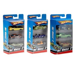 HOT WHEELS - Hot Wheels 3lü Araba Seti