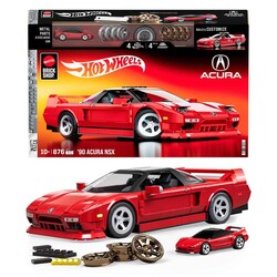 HOT WHEELS - Hot Wheels Brick Shop 1990 Acura NSX Building Set