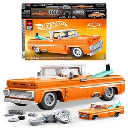 HOT WHEELS - Hot Wheels Brick Shop Custom 62 Chevy Pickup Building Set