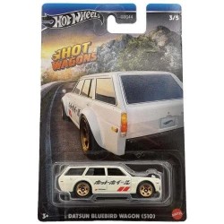 HOT WHEELS - HOT WHEELS HOT WAGONS DATSUN BLUEBIRD WAGON 510