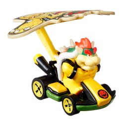 Hot Wheels Mario Kart Bowser Standard Kart and Bowser Kite - Thumbnail