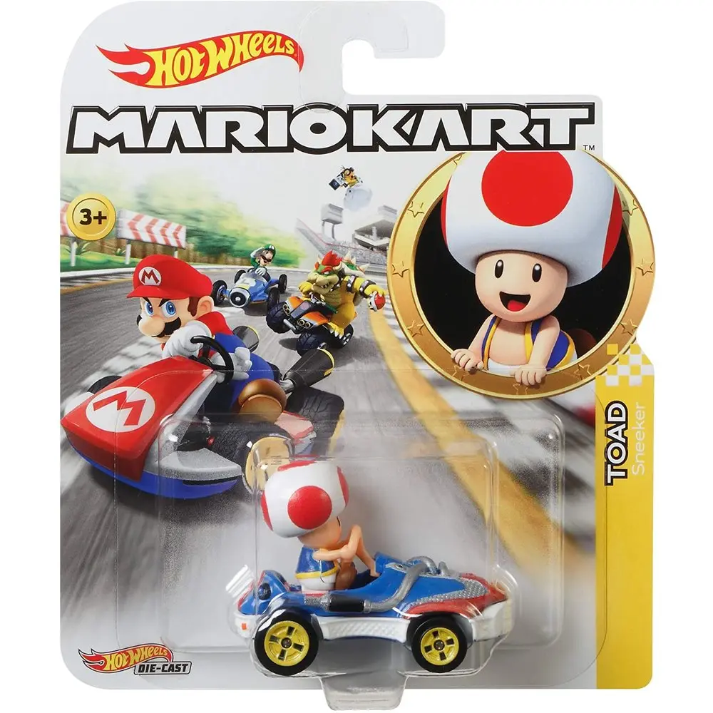 Hot Wheels Mario Kart Toad Sneeker - Thumbnail
