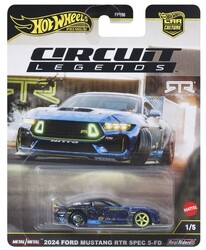 HOT WHEELS - Hot Wheels Premium Circuit Legends 2024 Ford Mustang RTR Spec 5FD