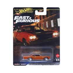 HOT WHEELS - Hot Wheels Premium Fast and Furious 1970 Custom Plymouth Roadrunner