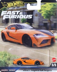 HOT WHEELS - Hot Wheels Premium Fast and Furious 2021 Toyota GR Supra