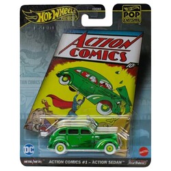 Hot Wheels Premium Pop Culture Action Comics No 1 Action Sedan