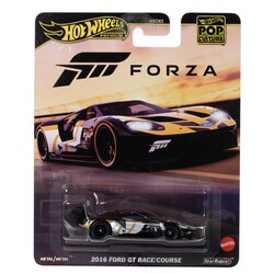 Hot Wheels Premium Pop Culture Forza 2016 Ford GT Race Course