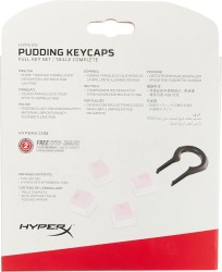 HyperX ABS Pudding Keycaps TR Pembe Tuş Takımı - Thumbnail