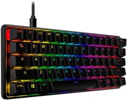HyperX Alloy Origins 60 Aqua PBT Mekanik Oyuncu Klavyesi US - Thumbnail