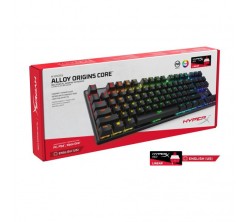 HyperX Alloy Origins Core Mekanik Gaming Klavye Red HX-KB7RDX-US - Thumbnail