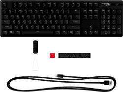 HyperX Alloy Origins PBT HX Red Switch Mekanik Rgb Oyuncu Klavyesi Türkçe 639N3AA - Thumbnail