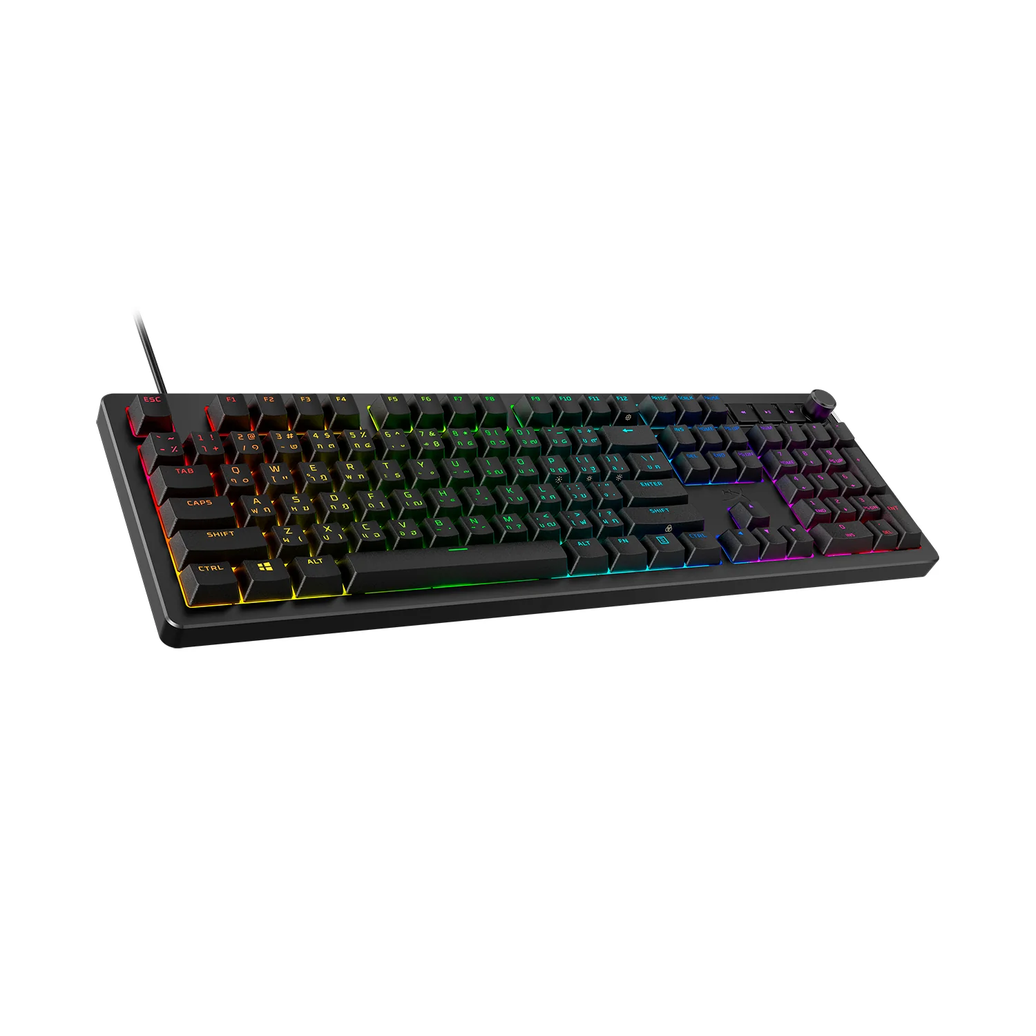 HyperX Alloy Rise Mekanik Kablolu Gaming Klavye Siyah - Thumbnail