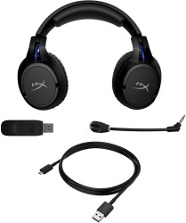HyperX Cloud Flight Wireless For Ps5 and Ps4 Gaming Headset HHSF1-GA-BK/G - Thumbnail