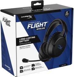 HyperX Cloud Flight Wireless For Ps5 and Ps4 Gaming Headset HHSF1-GA-BK/G - Thumbnail