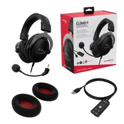 HyperX Cloud II Gaming Kulaklık Gun Metal 4P5L9AA - Thumbnail