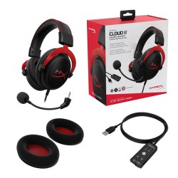 HyperX Cloud II Gaming Kulaklık Kırmızı 4P5M0AA - Thumbnail