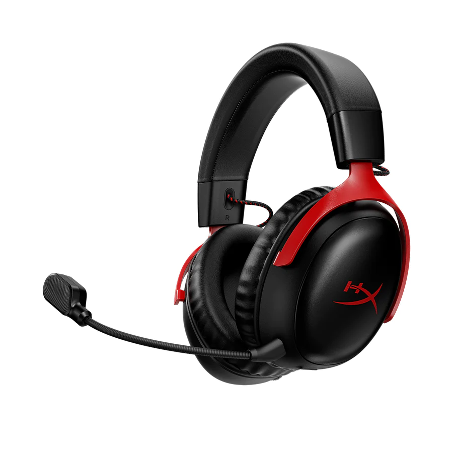 HyperX Cloud III DTS X Kablosuz Oyuncu Kulaklığı Kırmızı 77Z46AA - Thumbnail