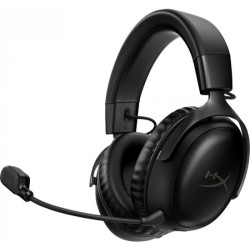 HyperX Cloud III DTS X Kablosuz Oyuncu Kulaklığı Siyah - Thumbnail