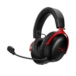 HyperX Cloud III S 2.4 Ghz Wireless + Bluetooth Dts X Oyuncu Kulaklığı Kırmızı A59Z0AA - Thumbnail