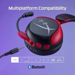 HyperX Cloud Mini Kablosuz Siyah Oyuncu Kulaklığı - Thumbnail