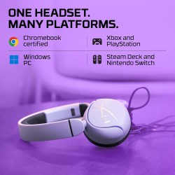 HyperX Cloud Mini Lavender Oyuncu Kulaklığı - Thumbnail
