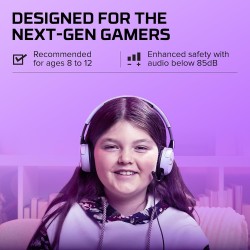 HyperX Cloud Mini Lavender Oyuncu Kulaklığı - Thumbnail