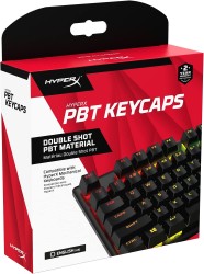 HyperX PBT Keycaps İngilizce Full Key Set Siyah US 519P1AA - Thumbnail