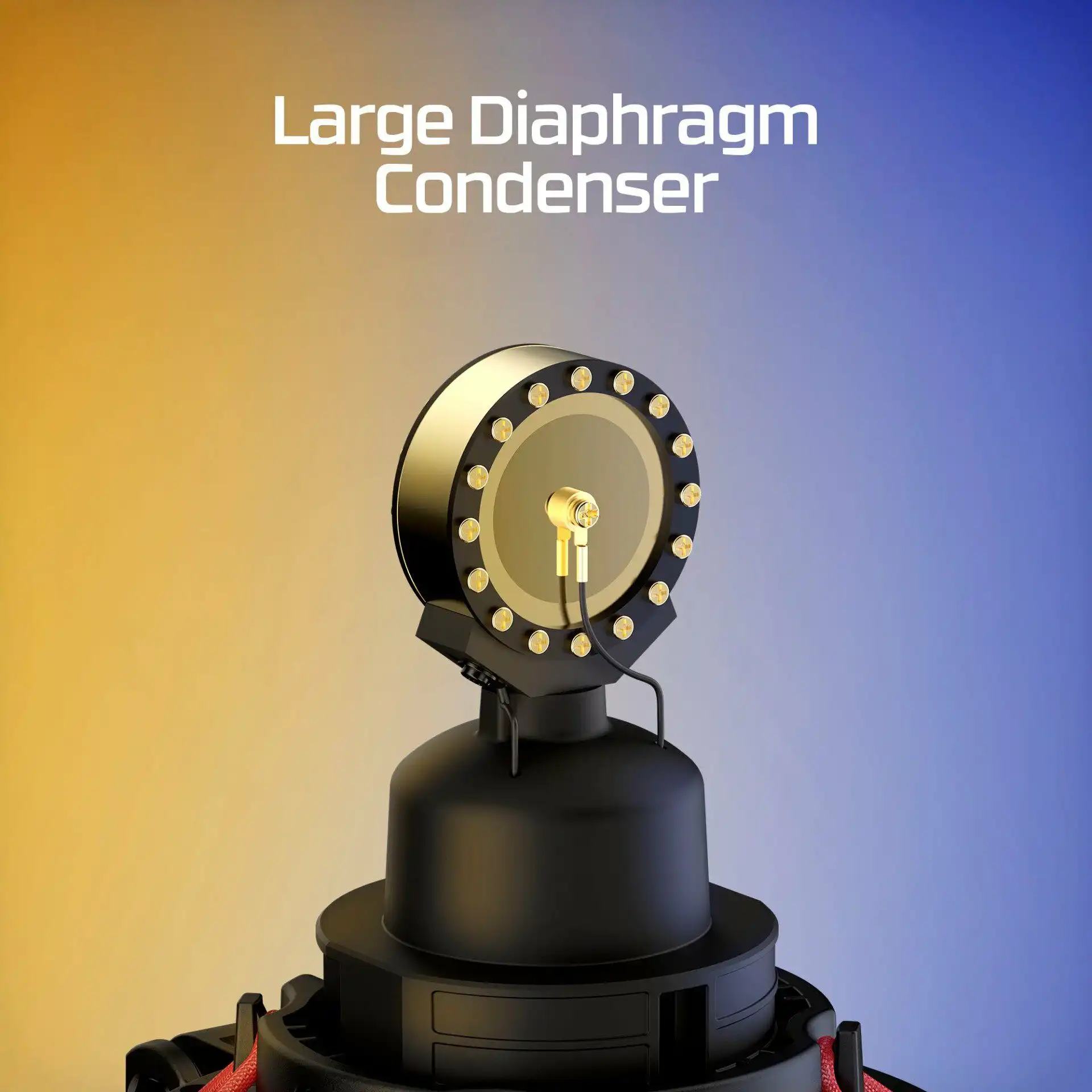 HyperX ProCast Large Diaphragm Condenser XLR Mikrofon - Thumbnail