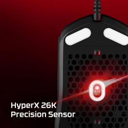 HyperX Pulsefire Haste 2 Kablolu Gaming Mouse Beyaz 6N0A8AA - Thumbnail
