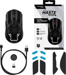 HyperX Pulsefire Haste Kablosuz Gaming Mouse Siyah - Thumbnail