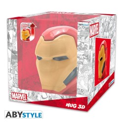 Marvel 3D Mug Heat Change Iron Man - Thumbnail