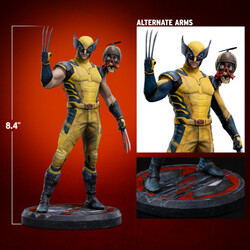 Iron Studios Marvel Deadpool v Wolverine Wolverine 1 10 Art Scale Statue - Thumbnail