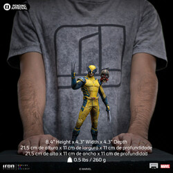 Iron Studios Marvel Deadpool v Wolverine Wolverine 1 10 Art Scale Statue - Thumbnail