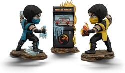 Iron Studios Minico Mortal Kombat 2024 Event Exclusive Scorpion vs Subzero Arcade Set - Thumbnail