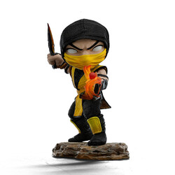 Iron Studios Minico Mortal Kombat Scorpion Statue - Thumbnail