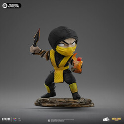 Iron Studios Minico Mortal Kombat Scorpion Statue - Thumbnail