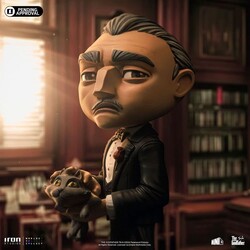 Iron Studios Minico The Godfather Don Corleone Statue - Thumbnail