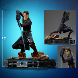 Iron Studios Star Wars Clone Wars Anakin Skywalker 1 10 Art Scale Statue - Thumbnail
