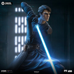 Iron Studios Star Wars Clone Wars Anakin Skywalker 1 10 Art Scale Statue - Thumbnail