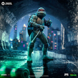 Iron Studios Teenage Mutant Ninja Turtles Movie Raphael 1 10 Art Scale Statue - Thumbnail