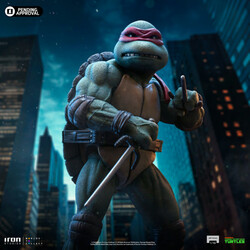 Iron Studios Teenage Mutant Ninja Turtles Movie Raphael 1 10 Art Scale Statue - Thumbnail