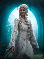Iron Studios The Lord of the Rings Galadriel 1 10 Art Scale Statue - Thumbnail