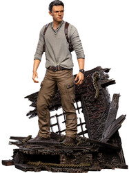 Iron Studios - Iron Studios Uncharted Movie Nathan Drake 1 10 Deluxe Statue