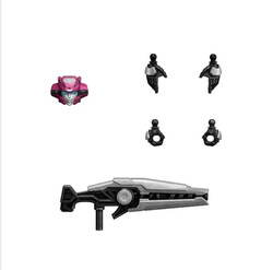 Işıklı Blokees Transformers Classic Class 13 Elita-1 Figür Yapım Seti 75 Parça - Thumbnail