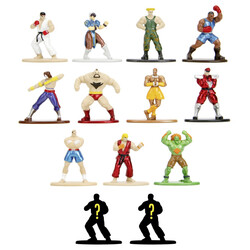 Jada Street Fighter Tekli Sürpriz Paket Nano Koleksiyon Figürleri - Thumbnail