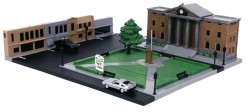 Jada Toys Back to the Future Clock Tower Nano Scene Diorama - Thumbnail