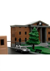 Jada Toys Back to the Future Clock Tower Nano Scene Diorama - Thumbnail
