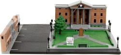 Jada Toys Back to the Future Clock Tower Nano Scene Diorama - Thumbnail