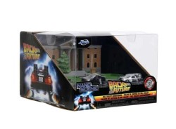 Jada Toys Back to the Future Clock Tower Nano Scene Diorama - Thumbnail